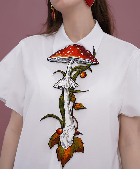 Mushroom Berry Tie